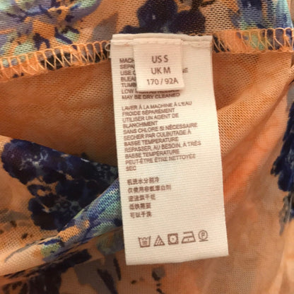 Free People NEW Light Combo Floral Sheer Top Small