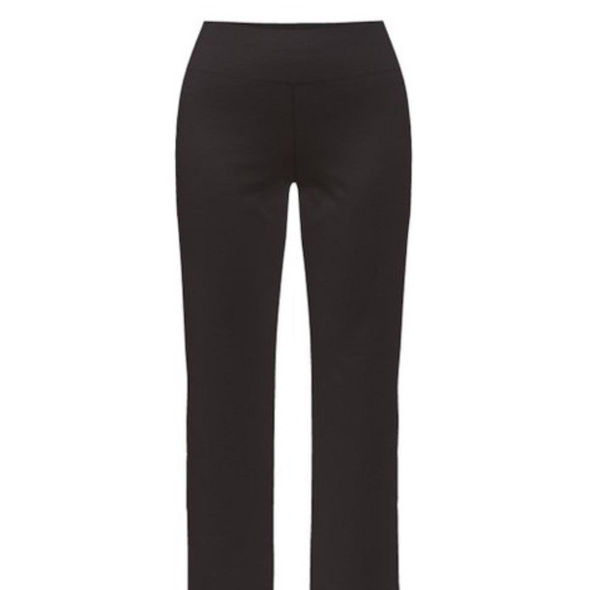 Bella Floré NEW Black Split Hem Tapered Leg Pants Size Small
