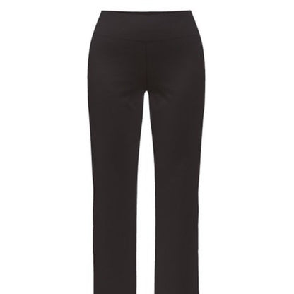 Bella Floré NEW Black Split Hem Tapered Leg Pants Size Small