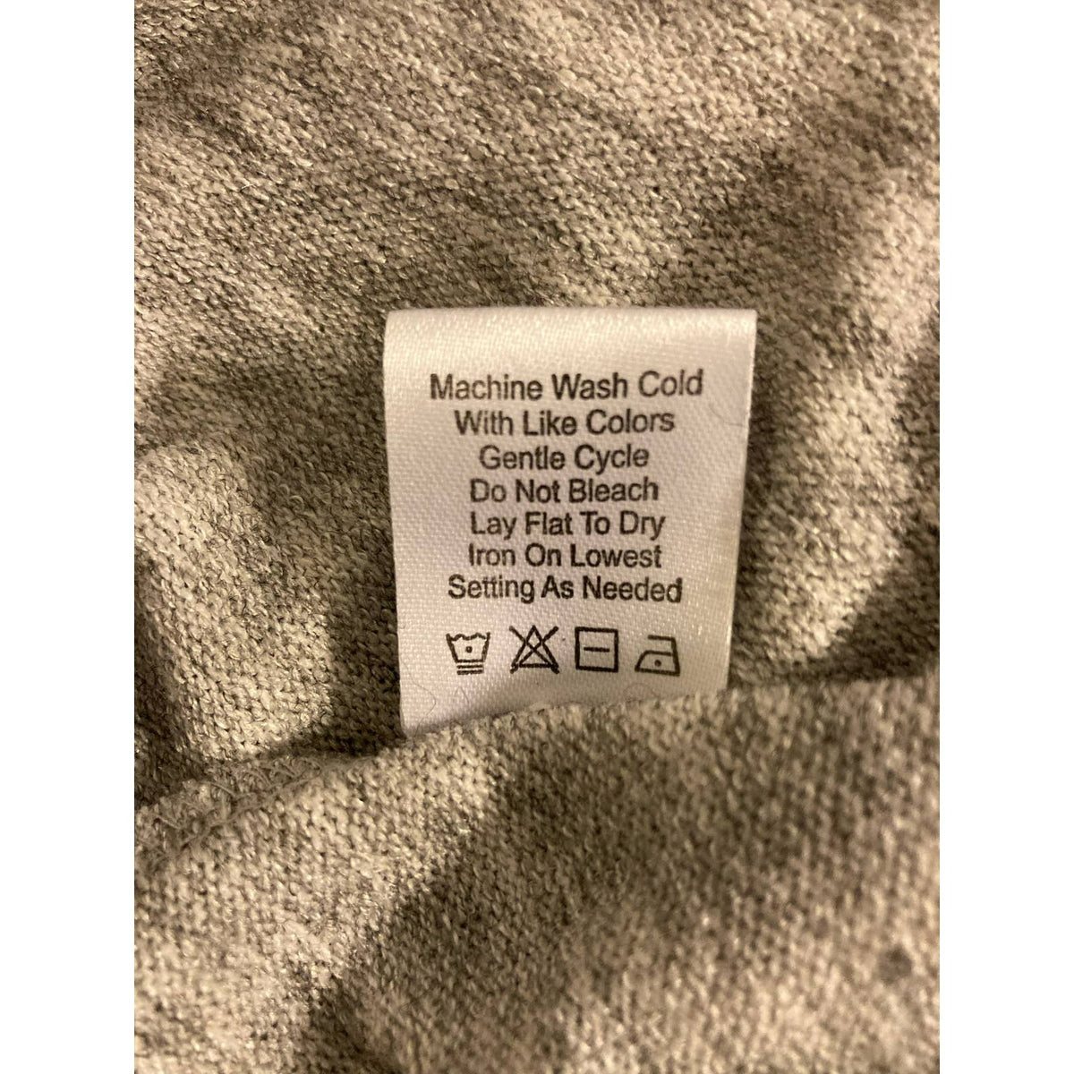 Threads & States V-Neck Cutout Knit Sweater Dress Size Small Gray Marl New
