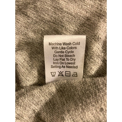 Threads & States V-Neck Cutout Knit Sweater Dress Size Small Gray Marl New