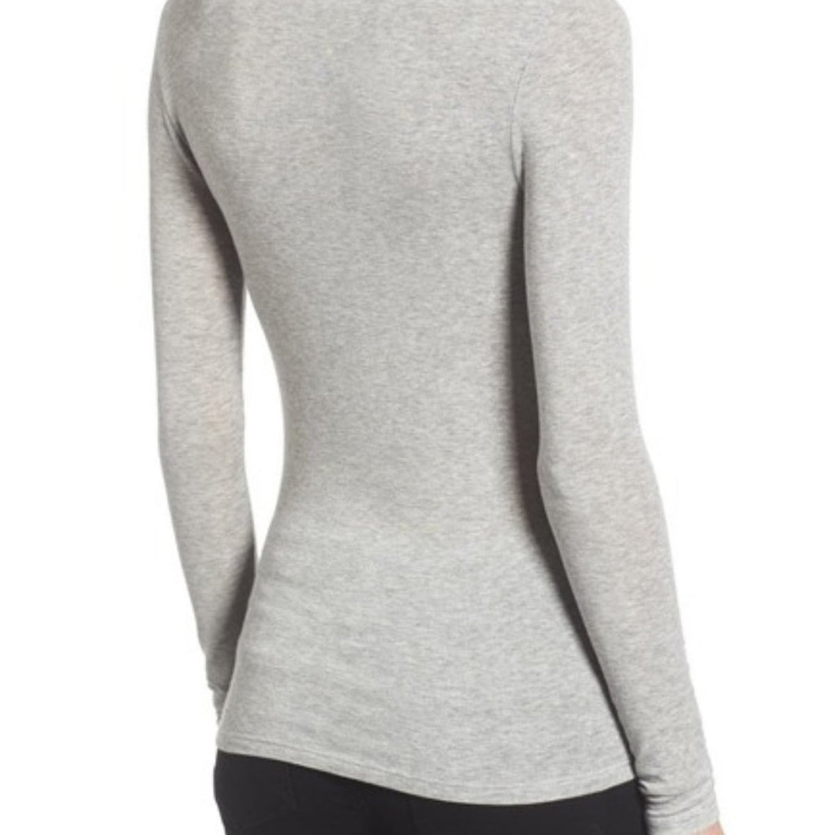 Chelsea28 Layering Turtleneck Pullover Sweater Gray Size XL Long Sleeve NEW