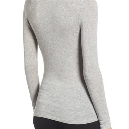 Chelsea28 Layering Turtleneck Pullover Sweater Gray Size XL Long Sleeve NEW
