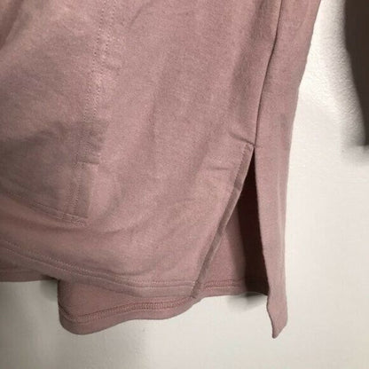 Melloday Pocket Hipster Hoodie Sweatshirt Size Medium Mauve NWT