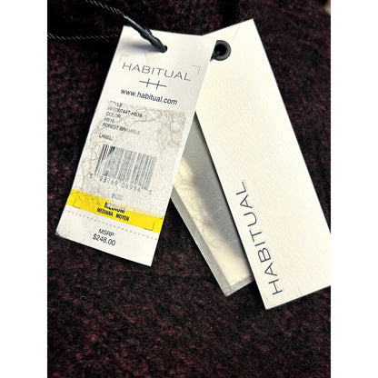 Habitual NWT Emmy Mohair/Wool-Blend V-Neck Sweater Size Medium