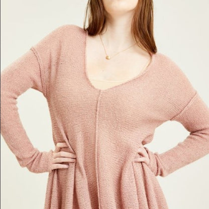 Free People NEW Sweet Dust Tunic Sweater Size Small