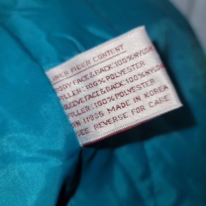 Vintage Worthington Essentials 16W Raincoat Trench Coat Jacket Teal Lined