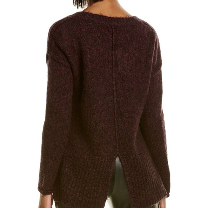 Habitual NWT Emmy Mohair/Wool-Blend V-Neck Sweater Size Medium