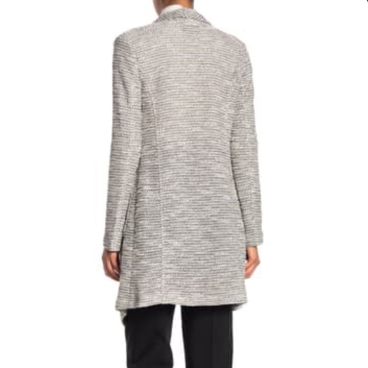 Bagatelle Draped Front Woven Knit Cardigan Medium NEW