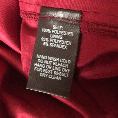 Lulu’s NEW All About Love Maxi Dress Size Medium Burgundy Wind Red flowy