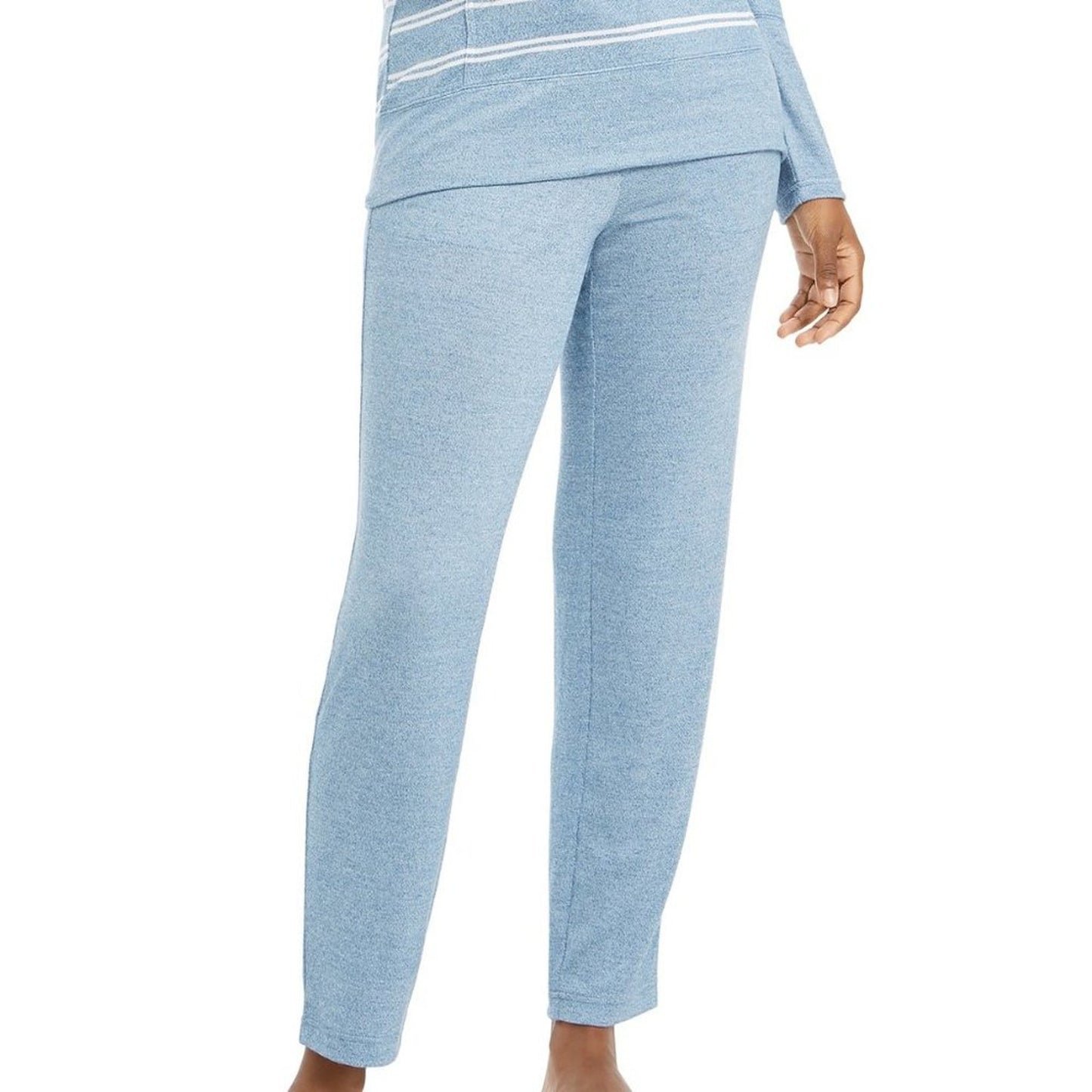 Alfani Women's Knit Super Soft Pajama Pants Drawstring Pockets Size Large