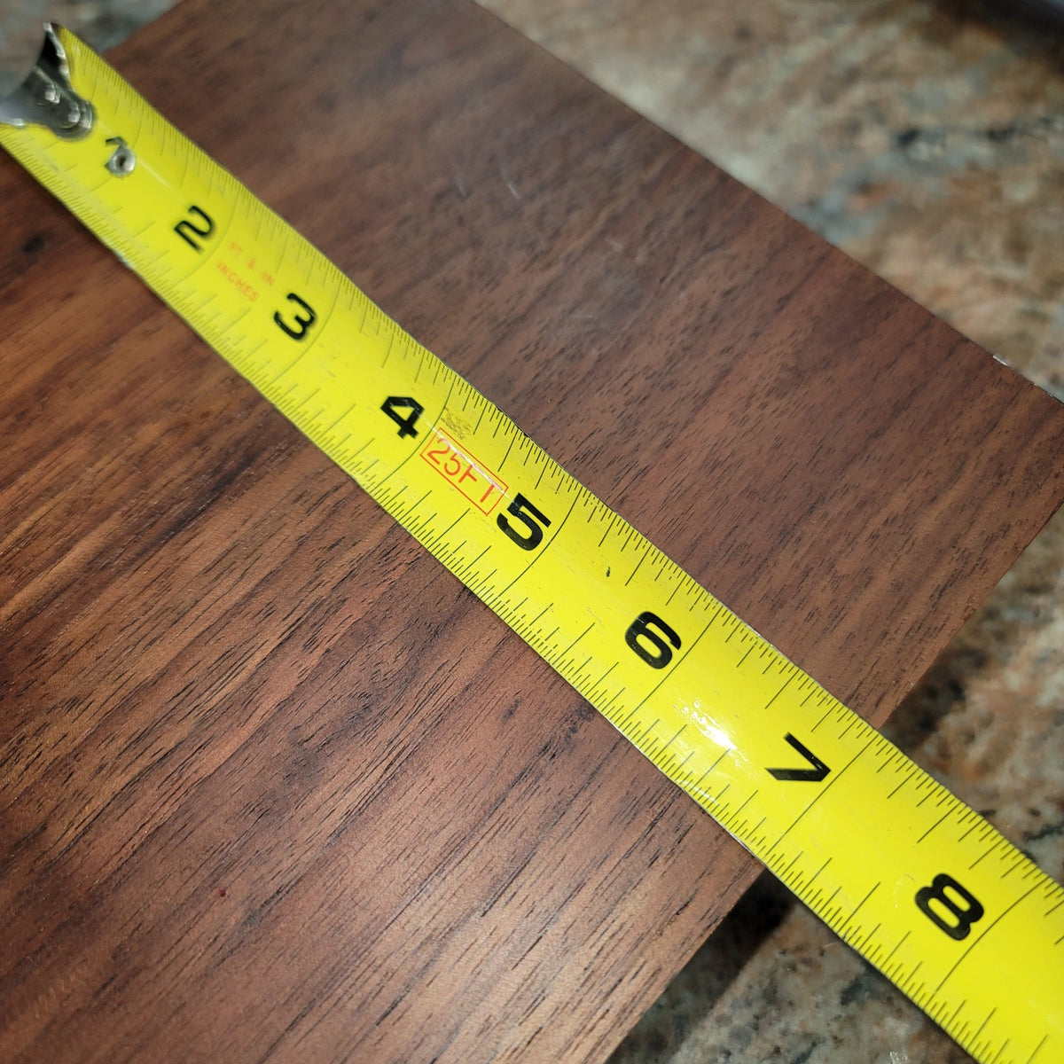 Walnut handmade Valet box brass hardware jewelry keys  change stash Vanity