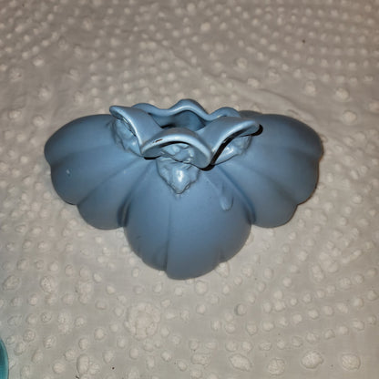Vintage 3 girls planter Maidens Southern Belles Blue bonnets Triple Vase Unique