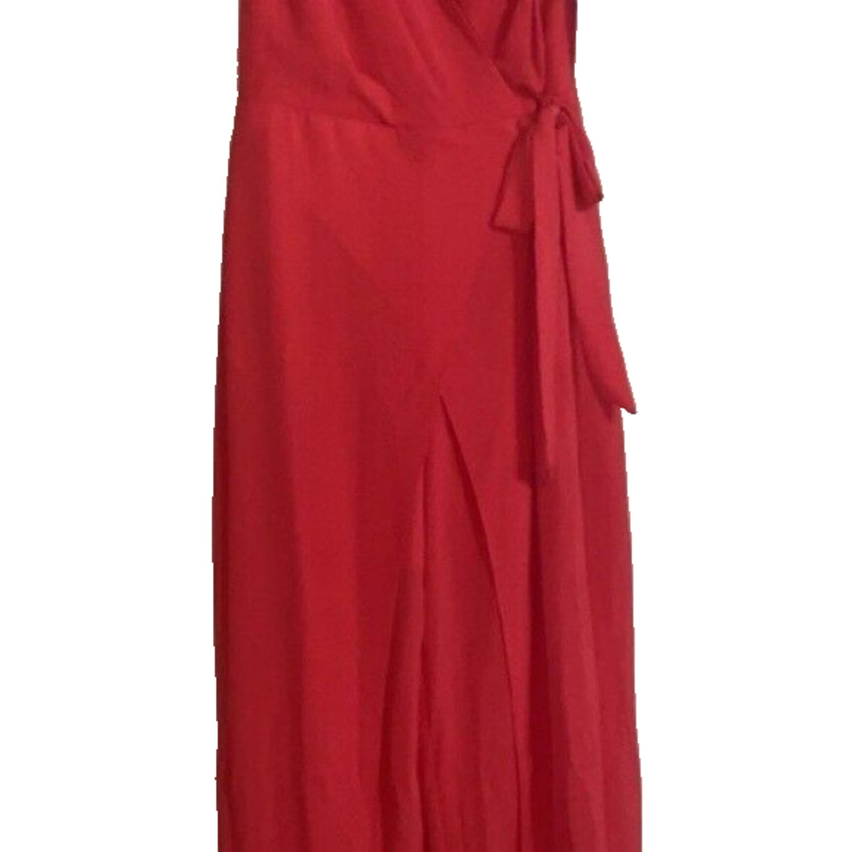 London Style Collection Sleeveless V neck Jumpsuit Sz 18 Passion Tie Dye Red NWT