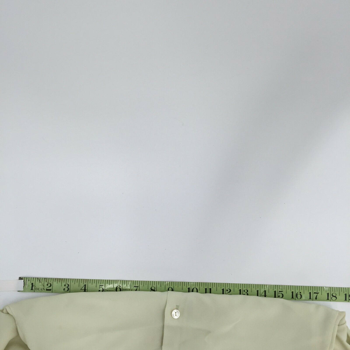 Judy Bond Vintage Light Green Button Up Shirt Long Sleeve Collar Top Blouse