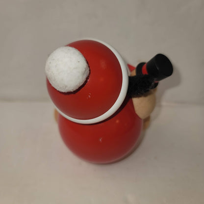 Pfiffiges aus dem Erzgebirge Germany Folk Art Christmas Incense Girl Snowman