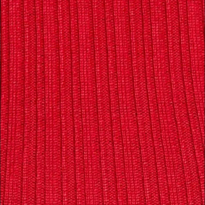 Love by Design NWT Red Skivvy Ribbed Sweater Large