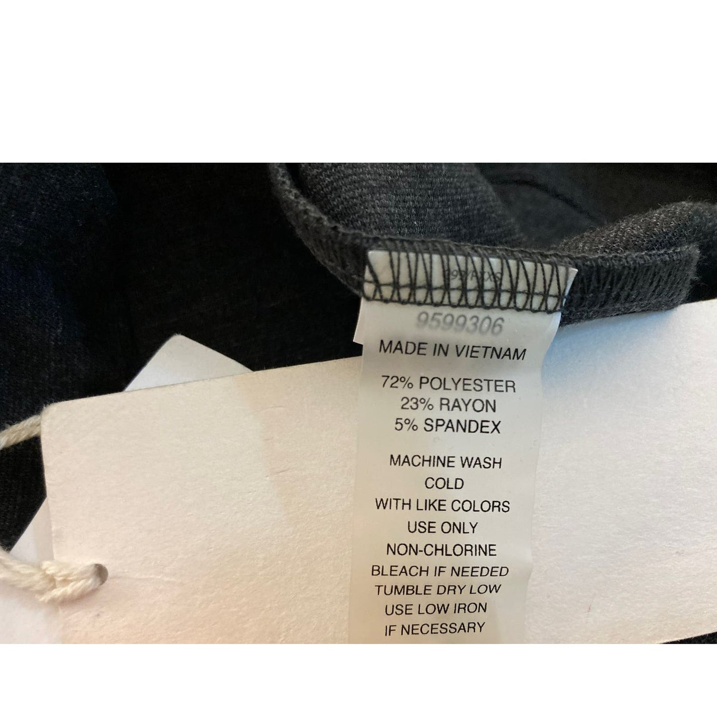 Two by Vince Camuto Back Seam Leggings Size PXXS/Petite 2XS in Dark Grey NWT