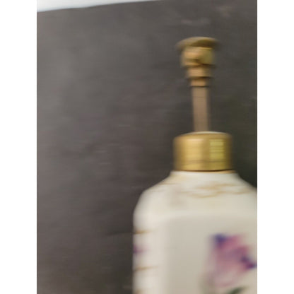 Vintage Thames Japan HandPainted Porcelain Perfume Atomizer Floral Bouquet 2"x4"