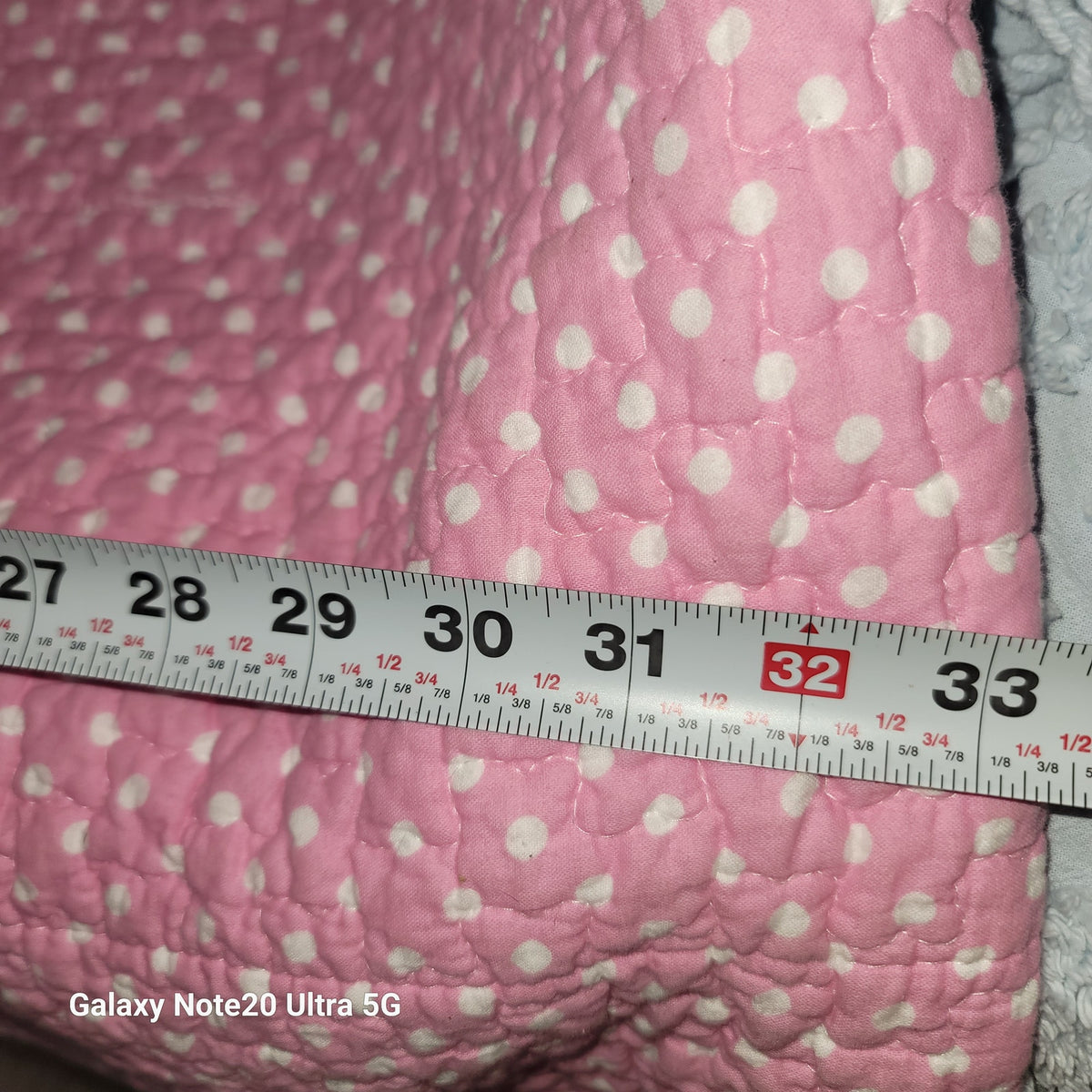 Pink Green Cream quilt Double sided 66" x 88" Twin Full Shabby Chic Vibes
