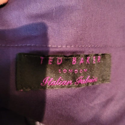 Ted Baker Blend Herringbone Stripe Wool Pants