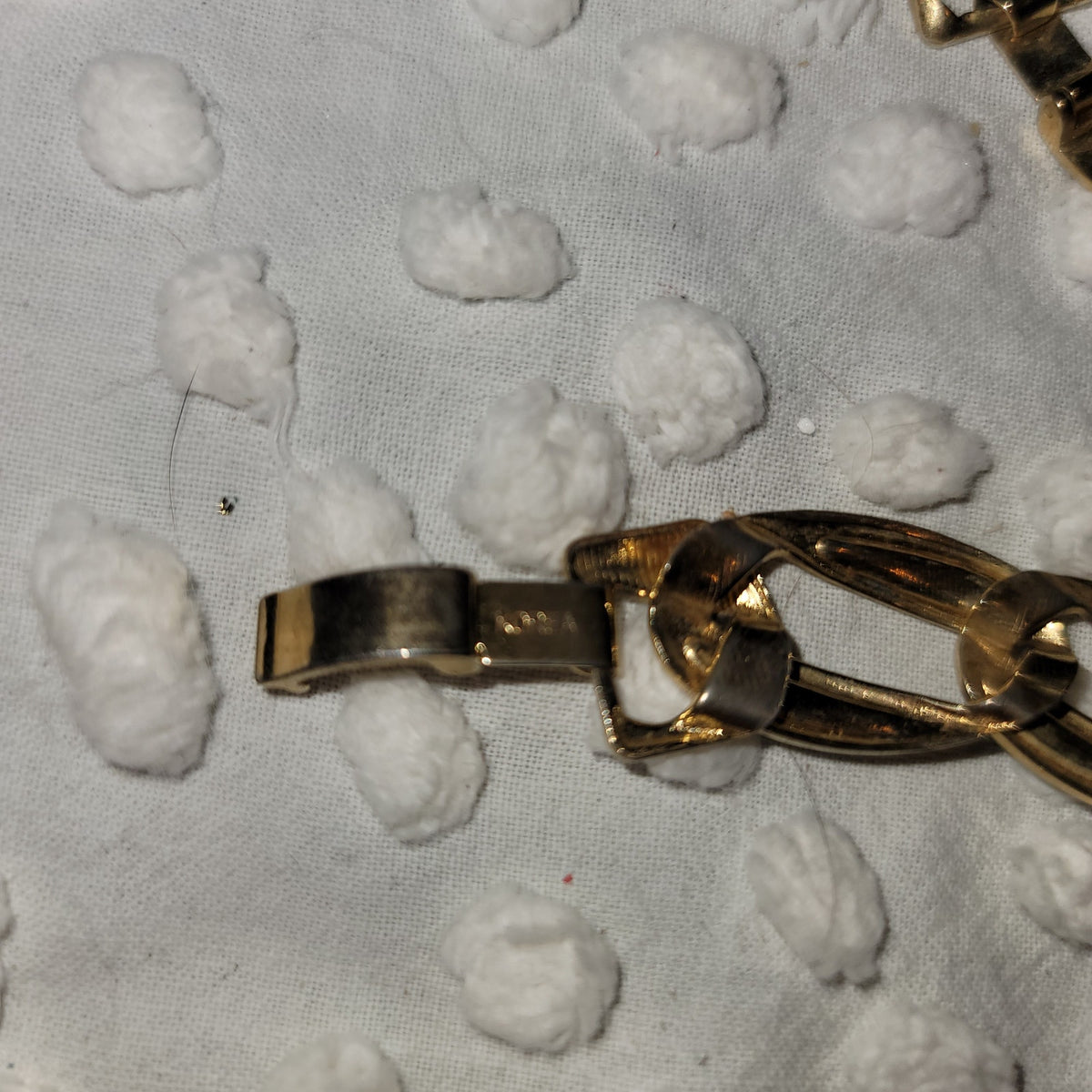 vintage SET Napier Necklace &  bracelet Goldtone Black Chainlink 1980s Fashion