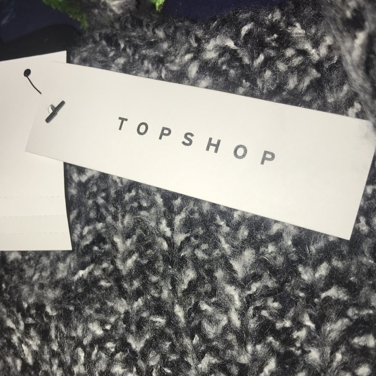 Topshop NWT Vertical Cable Knit Crewneck Sweater Size 4-6