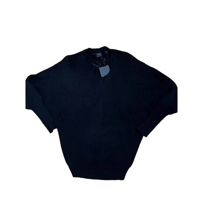 Devotion by Cyrus Pullover Sweater Large Phantom Heather NEW Boat Neck Dolman