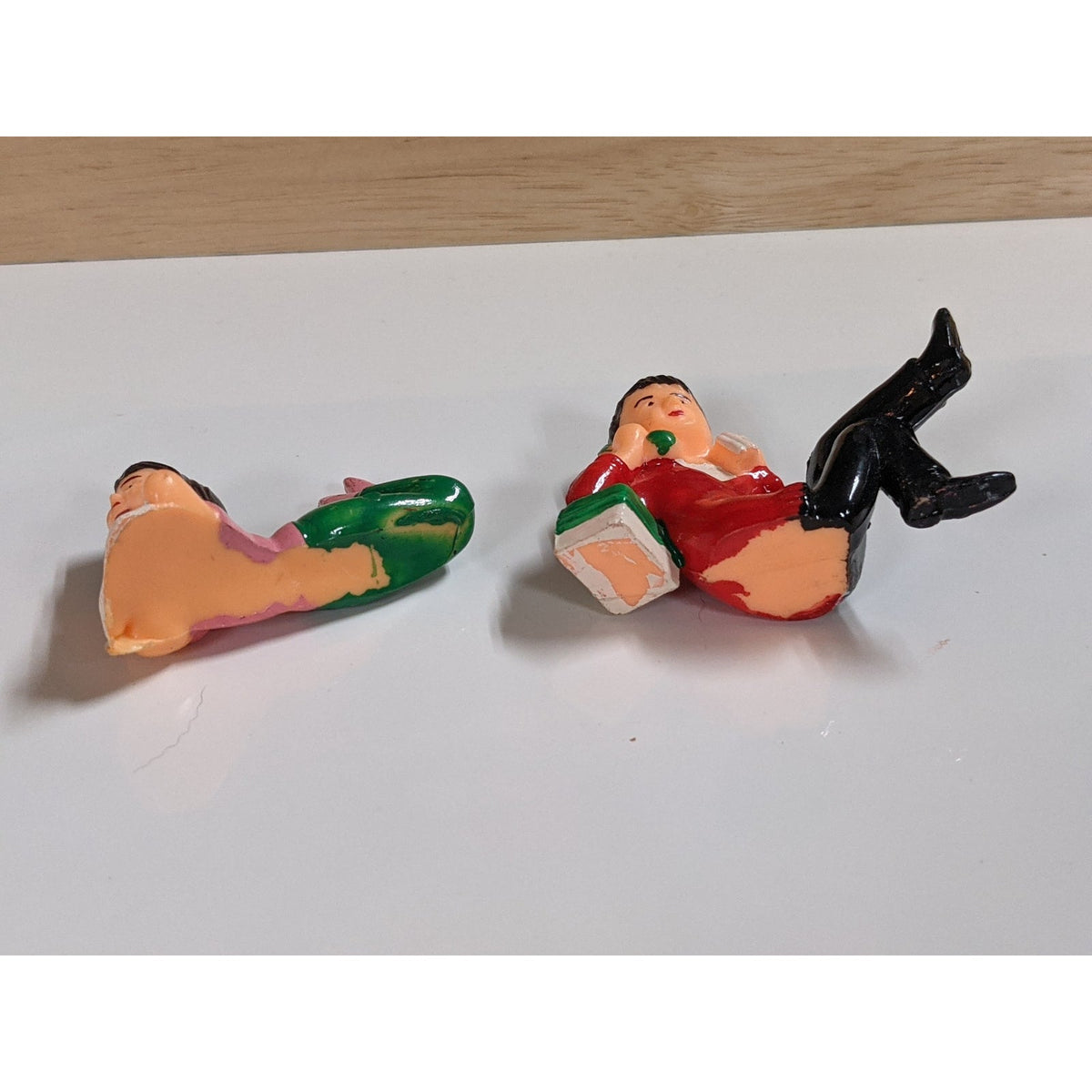 Vintage Wilton Chicago Cake Toppers Phone Call Landline Boy Girl Retro Teen Rare
