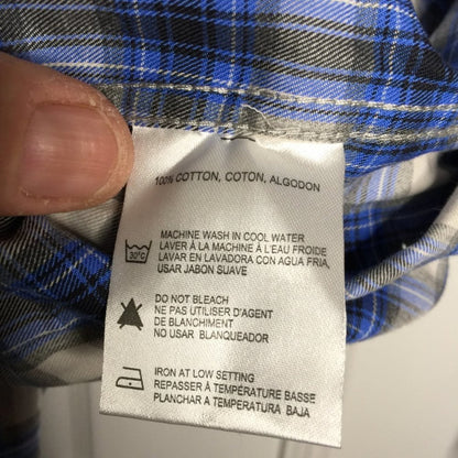 NWT Heritage 1981 Western Plaid Button Down Shirt Size Medium