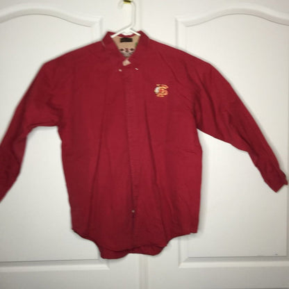 Bao Resort Button-Down Shirt Long Sleeve Florida State University FSU Logo XL