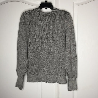 Free Press Pullover Sweater Plaited Long Sleeve Sweater Mock Neck Black Size XL
