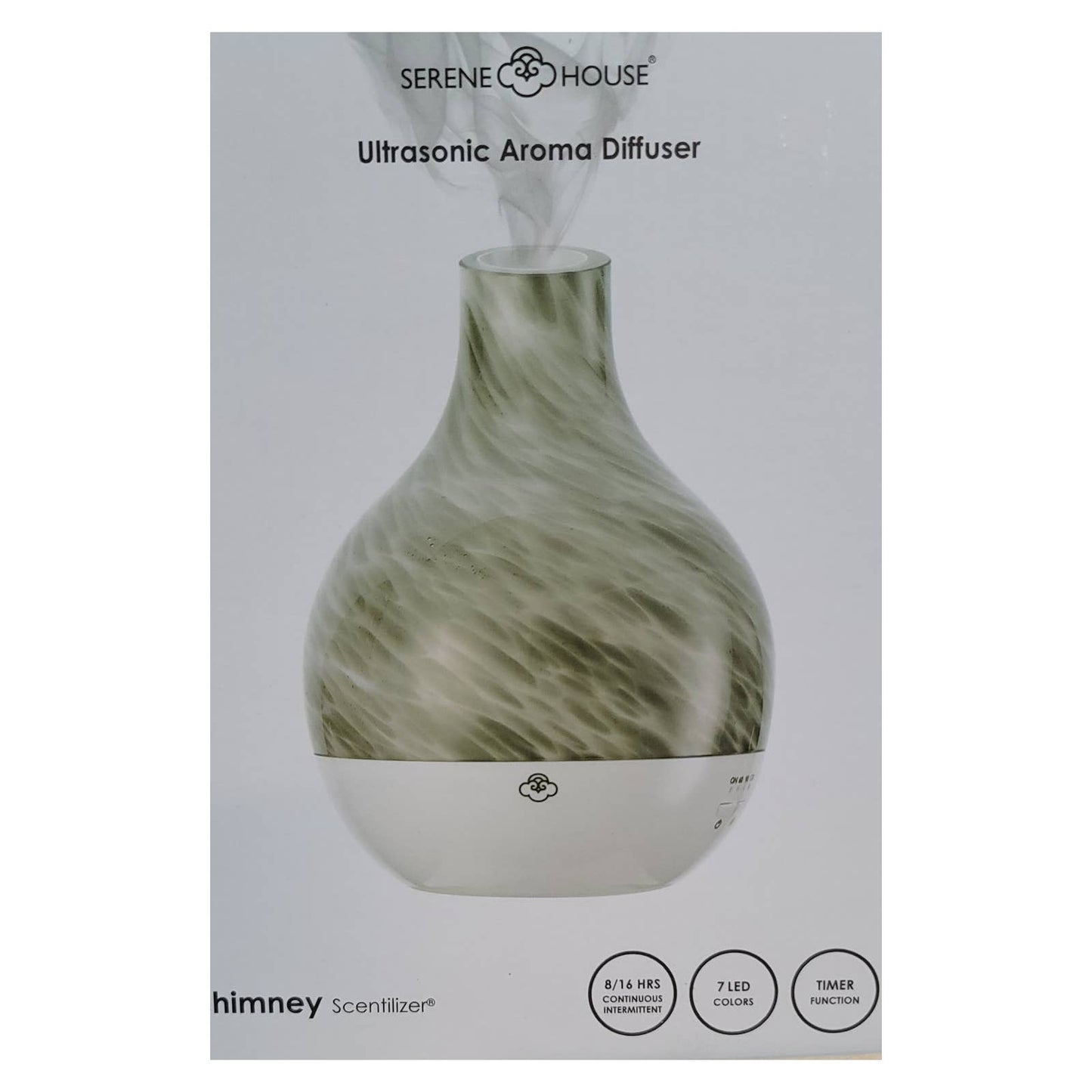 Serene House AROMATHERAPY Air Freshener Cool Mist Vapor Aroma Scent Diffuser NEW