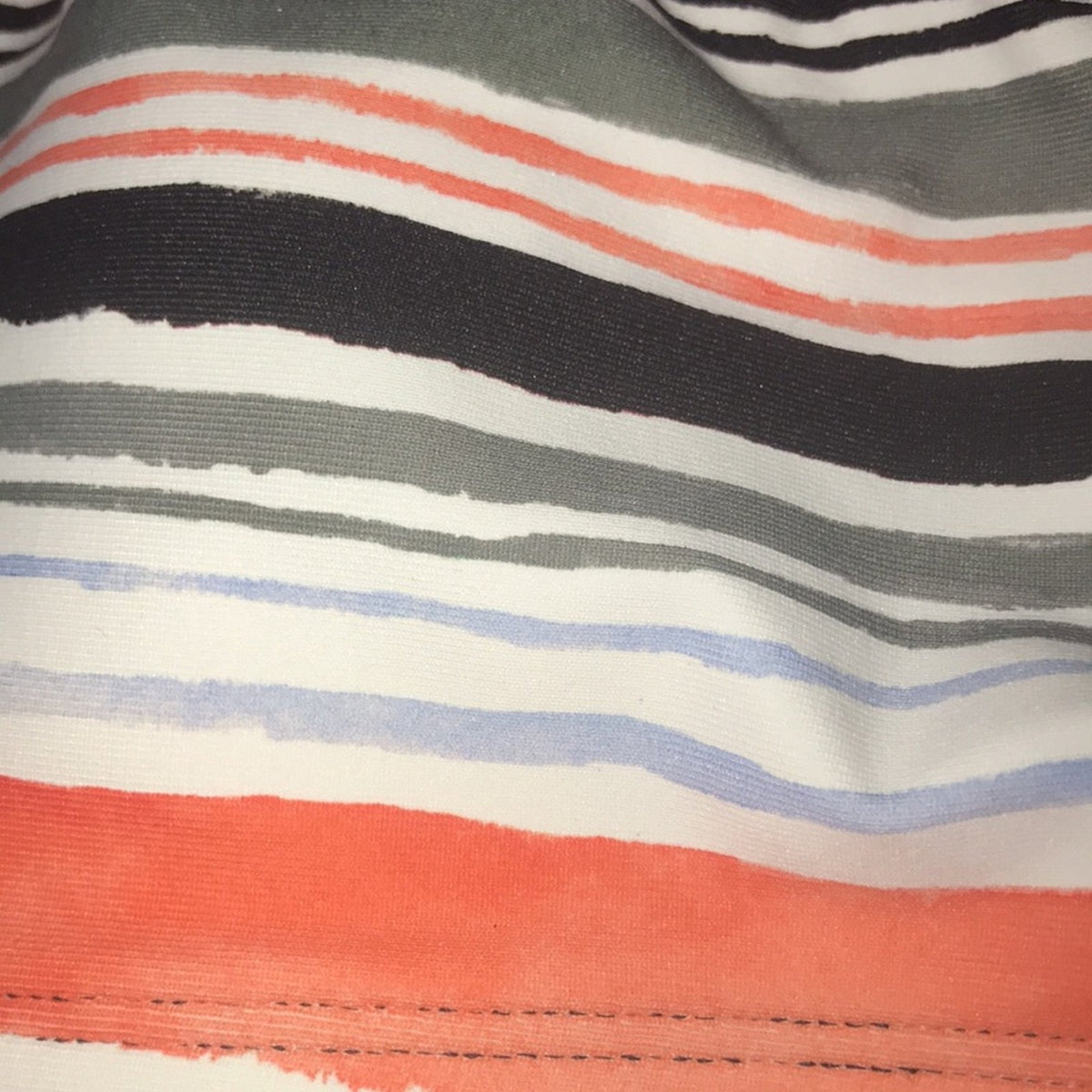 Next NEW Summer Multi Earth Stripe Tankini Size Small sWIMSUIT bathing suit top