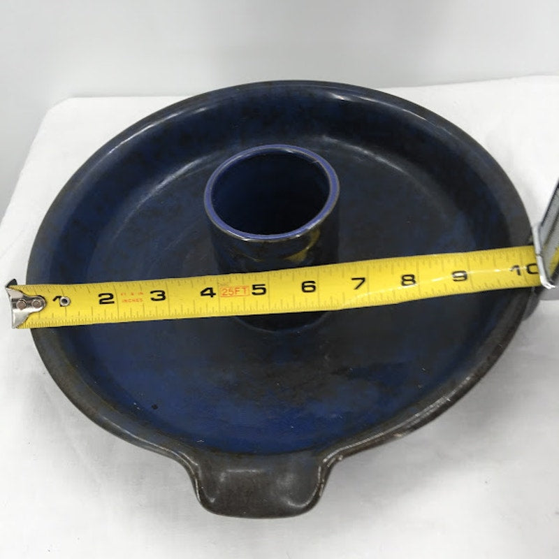 Handmade Art Pottery Whole Vertical Chicken Clay Roaster Pan Casserole