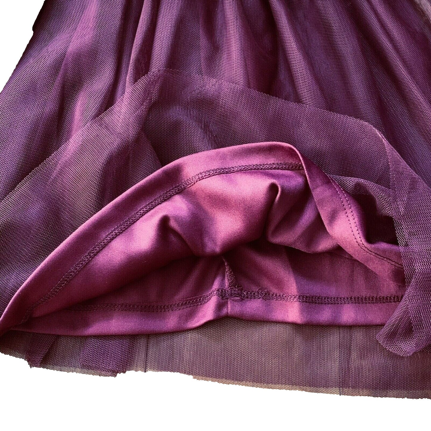 Ava & Yelly Girl's Sleeveless Burgundy Tutu Holiday Dress Sz 6 Burgundy NWOT