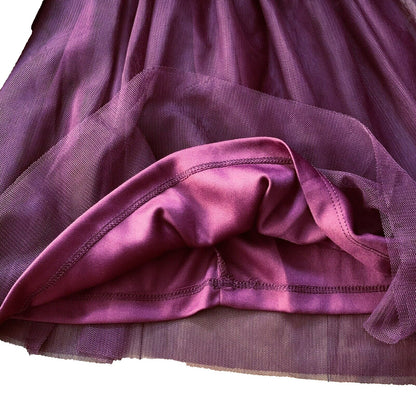Ava & Yelly Girl's Sleeveless Burgundy Tutu Holiday Dress Sz 6 Burgundy NWOT