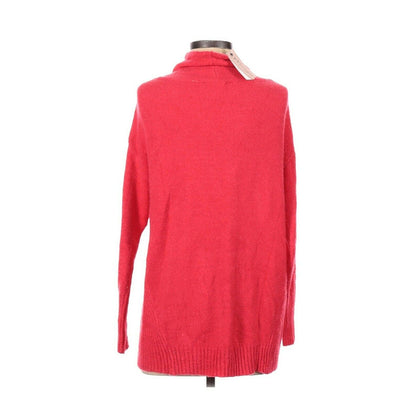 Philosophy Republic Tie Neck Pullover Sweater Long Sleeve Red X-Small New