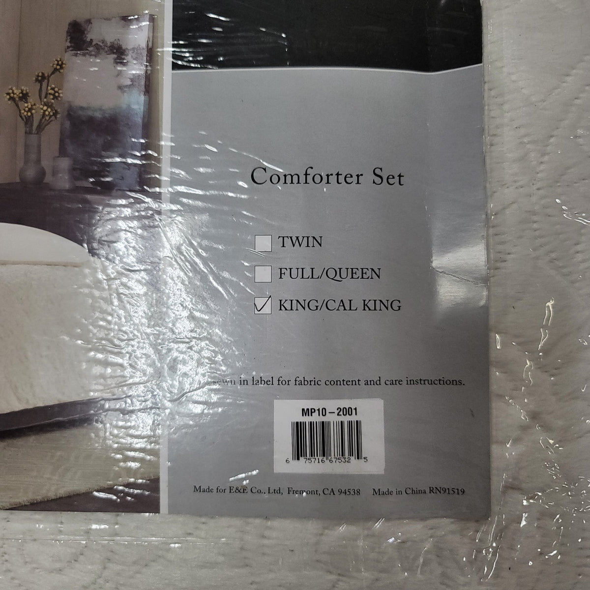 MADISON PARK BISMARCK KING COMFORTER SET PLUSH Faux Fur Bedspread and Shams