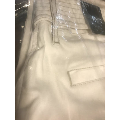 INC International Concepts Women Tie-Waist Culotte Pant Zipper-Up Bright White 2
