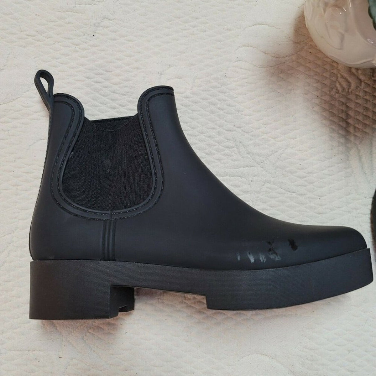 NWT Jeffrey Campbell Chelsea Waterproof Rain Boot Size 10