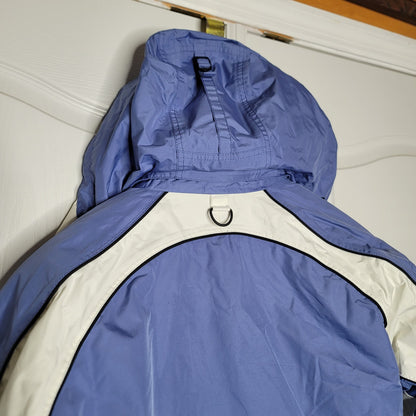 Hard Core Snowboarding ski snow Jacket Size 10 durable outdoor white purple