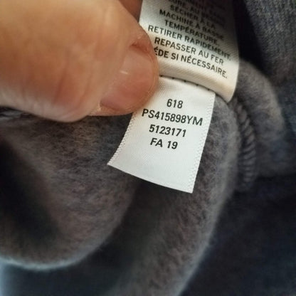 NWT Public Opinion Blue Crew Neck Sweatshirt Front Yoke XL