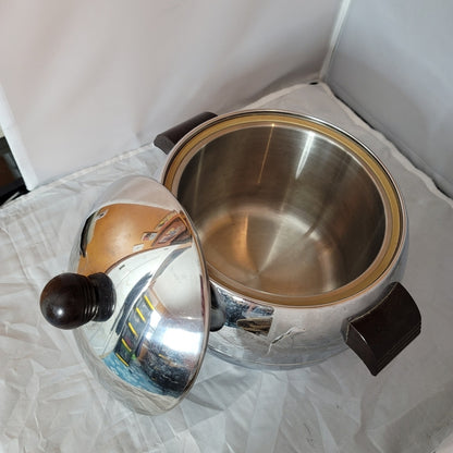 West Bend MCM Penguin Ice bucket with lid VINTAGE Iconic