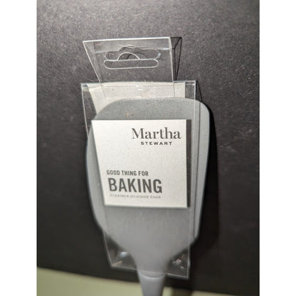 Martha Stewart Gray Spatula Scrapper Spoonula Heat Resistant Baking Silicone
