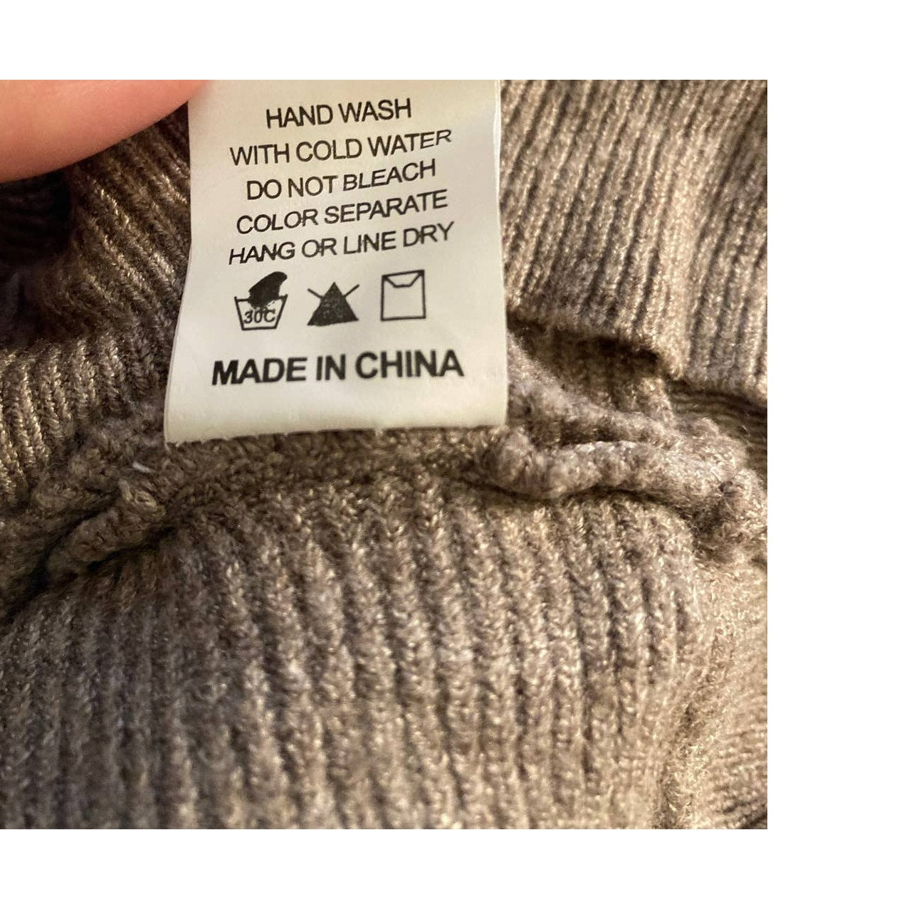 Dreamers by Debut Off Shoulder Rib Knit Sweater Top XS/Extra Small in Mocha NWT