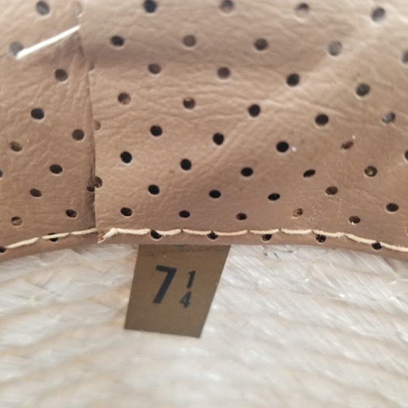 Vintage lightweight summer cowboy hat 7 1/4