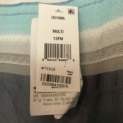NWT CEJON Melrose striped duster Swimwear cover-up