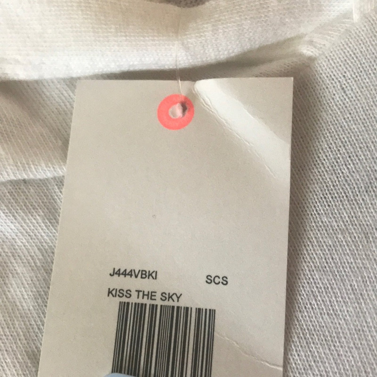 Billabong Kiss the Sky White Cropped Hoodie Large