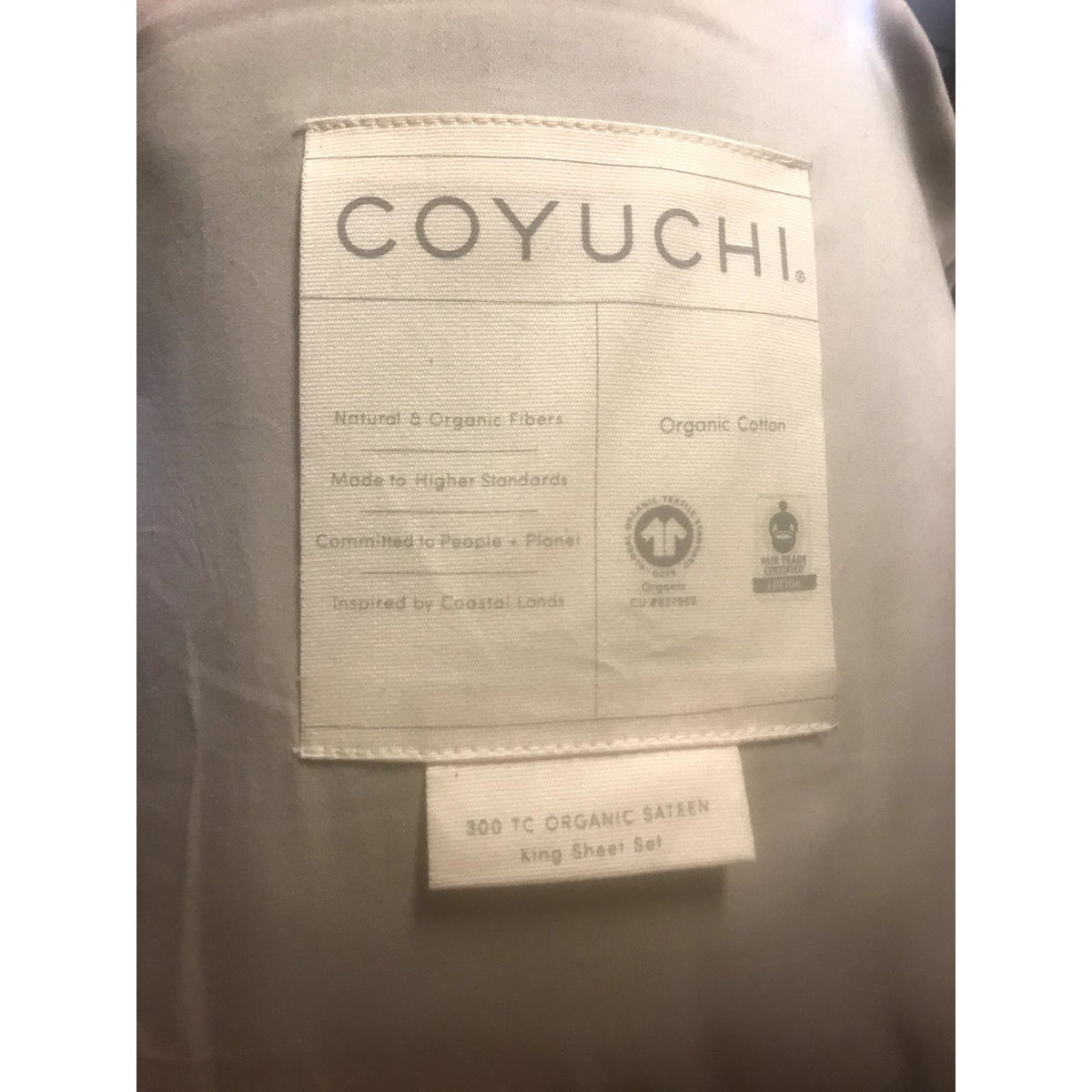400 Thread Count Organic Cotton Sateen Sheet Set Nordstrom NEW White Queen